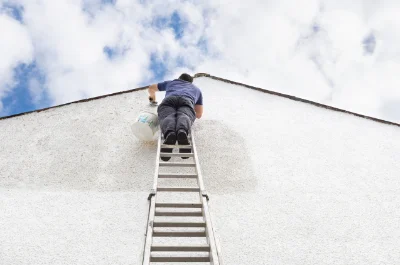 Peinture extérieure au Poiré-sur-Vie — façades et ravalement